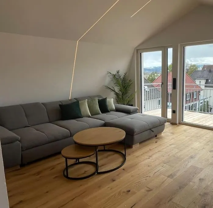 Penthouse Alpenblick Apartment Kempten Germany