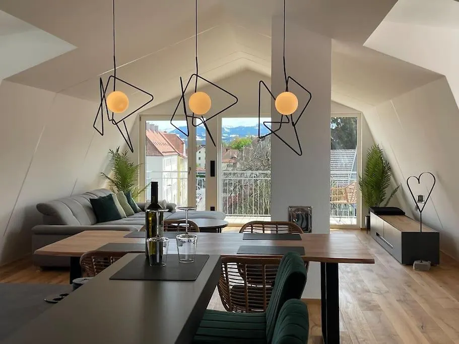 Penthouse Alpenblick Apartment Kempten